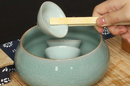 茶洗與茶盂區(qū)別圖片，怎樣使用茶盂和茶洗
