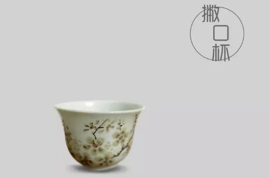 品茗杯的杯型介紹，品茗杯的器型類別分類大全圖