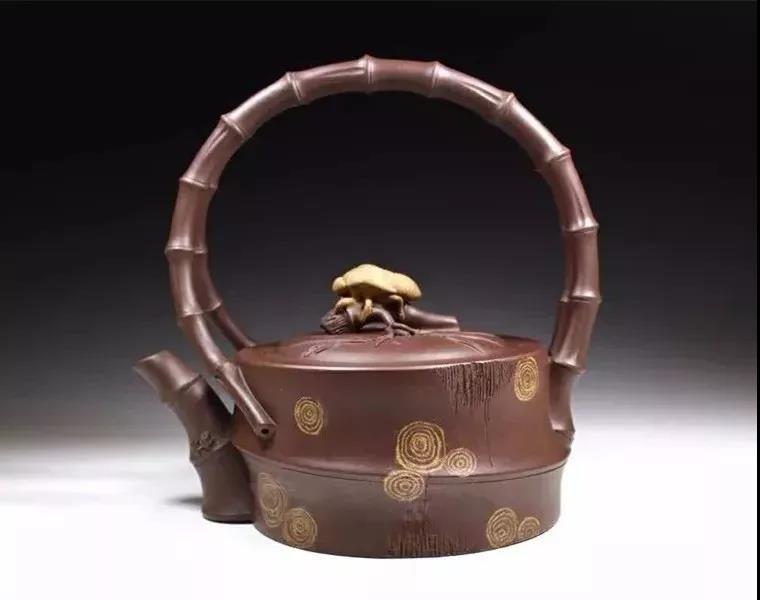 10種最美花器提梁壺，精美別致雕花紫砂壺!